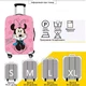 Захисний чохол "Mini Mouse" для валізи (Розмір M) з дитячим яскравим принтом, щільний матеріал, що тягнеться - зображення 2
