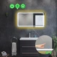 LED-зеркало 100x60см, с сенсорной кнопкой управления, модель Anvi (Anvig297) - изображение 2