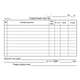 Товарний чек с/к А6 горизонтальний перекладка 100 аркушів (bt.00000266) - зображення 1
