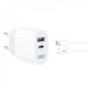 Зарядне мережеве XO L97 (PD+1USB/2.4A) Type-C - Lightning Білий - изображение 1