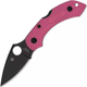 Ніж Spyderco Dragonfly 2 Black Blade, S30V, ц: Pink (C28FPPNS30VBK2) - зображення 1