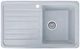 Мойка кухонная, прямоугольная, композитная Valetti 17D 76х46см Серая - изображение 3