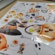 Декор на Хелловін Череп і кістки матова (вінілові наклейки Хелловін гарбуза привиди) Набір L 1100х1000мм - зображення 5