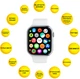 Смарт-часы Aura X2 Pro 44mm White (SWAX244W) - изображение 2