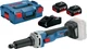 Шліфмашина пряма Bosch Professional GGS 18V-23 LC в L-Boxx 136 з 2 акб GBA 18V 4.0Ah та ЗП GAL 18V-40 (0601229100+1600A019S0) - зображення 1