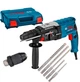 Перфоратор Bosch Professional GBH 2-28 F в чемодане с набором 5 буров SDS-Plus-5X и БЗП (0611267600+2608833910) - изображение 1