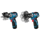 Безщітковий акумуляторний шурупокрут Bosch Professional GSR 12V-35 FC із 4 адаптерами в L-Boxx 102 із 2 акб GBA 12V 3.0Ah та з/п GAL 12V-40 (06019H3000) - зображення 5