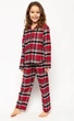 Піжама для дівчинки Cyberjammies Windsor 5939 2-3 лет/98см Червоний у клітку (5051877414426) - изображение 2