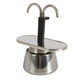 Кофеварка Bo-Camp Stainless Steel 2-cups Silver (2200545) - изображение 1