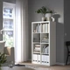 Стеллаж IKEA KALLAX белый 8 ячеек 802.758.87 - изображение 3