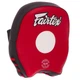 Лапа Изогнутая для бокса и единоборств 2шт 19x17x5см Искусственная кожа FAIRTEX цвет красный FMV14 - изображение 2