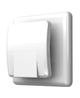 Ночник 0.30W 220V 3lm 3000K 58x60x60mm [4058075227934] Ledvance LUNETTA Slim в розетку - изображение 1