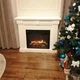 Камин из МДФ и электрокамин 28 дюймов каминокомплект Glory FN0128 D Dimplex белый Aristocrat Decor - изображение 2