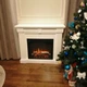 Камин из МДФ и электрокамин 28 дюймов каминокомплект Glory FN0128 D Dimplex белый Aristocrat Decor - изображение 3