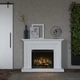 Камин из МДФ и электрокамин 28 дюймов каминокомплект Beautiful FN 0728 Dimplex XHD белый Aristocrat Decor - изображение 3