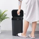 Відро для сміття MBM HOME з кришкою та педаллю BIN-13 12 л Антрацит (BIN-13 12L ANTHRACITE) - зображення 3