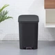 Відро для сміття MBM HOME з кришкою та педаллю BIN-13 12 л Антрацит (BIN-13 12L ANTHRACITE) - зображення 4