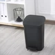 Відро для сміття MBM HOME з кришкою та педаллю BIN-13 12 л Антрацит (BIN-13 12L ANTHRACITE) - зображення 5