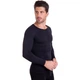 Термофутболка для активного спорта мужская Sibote 2043 размер 2XL-3XL (180-185см) Black - изображение 2