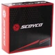 Кеды кожанные мужские премиум класса, кроссовки мужские высокие SCOYCO MT040 размер 46 синие - изображение 10