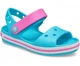 Детские сандалии (босоножки) Crocs Crocband Sandal Kids 25 темно-бирюзовый/розовый 12856 - изображение 10