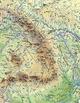 Україна. Фізична карта, м-б 1:2500000 (ламінована). Картографія - зображення 2