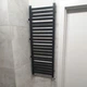 Дизайнерська сушарка для рушників Komex IRMA 750x430 Чорна - зображення 3