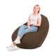 Кресло-мешок SanchoBAG Груша Велюр L 130x90 см Turkish Coffe (kmg1001-v116-l) - изображение 1