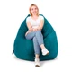 Крісло-мішок SanchoBAG Груша Велюр L 130x90 см Salfish Blue (kmg1001-v115-l) - зображення 1