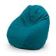 Крісло-мішок SanchoBAG Груша Велюр L 130x90 см Salfish Blue (kmg1001-v115-l) - зображення 2