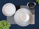 Столовий сервіз Dankotuwa Porcelain Platinum Tracy на 6 персон 25 предметів (101006290) - зображення 1