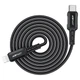 Кабель ACEFAST C4-01 Type-C to iP 3A, 30W, 1.8m, nylon, zinc connectors, Black (6974316281306) - изображение 5