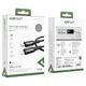 Кабель ACEFAST C4-01 Type-C to iP 3A, 30W, 1.8m, nylon, zinc connectors, Black (6974316281306) - изображение 2