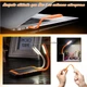 Гибкая Лампа светодиодная USB Светильник переносная Подсветка LED LIGHT для ноутбука и для чтения Оранжевый - изображение 3
