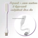 Гибкая Лампа светодиодная USB Светильник переносная Подсветка LED LIGHT для ноутбука и для чтения Белый - изображение 1