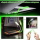 Гибкая Лампа светодиодная USB Светильник переносная Подсветка LED LIGHT для ноутбука и для чтения Зеленый - изображение 3