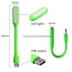 Гибкая Лампа светодиодная USB Светильник переносная Подсветка LED LIGHT для ноутбука и для чтения Зеленый - изображение 8