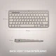 Клавіатура бездротова Logitech K380 Multi-Device Bluetooth UA Sand (920-011165) - зображення 8