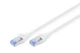 Патч-корд CAT.5e, SF-UTP, 0.25м, AWG 26/7, сірого кольору - изображение 1