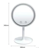 Зеркало для макияжа с LED подсветкой от батареек и USB Beauty Breeze Белое (11472) - изображение 6