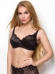 Женский бюстгальтер мягкие чашки Orhideja 537-208 Nero 80E Черный - изображение 1