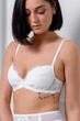 Кружевной бюстгальтер push-up Orhideja 116-208 Bianco 85B Белый - изображение 2