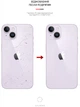Захисна плівка на задню панель ArmorStandart для смартфона Apple iPhone 14 Carbone Silver (ARM64878) - зображення 2