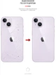 Захисна плівка на задню панель ArmorStandart для смартфона Apple iPhone 14 Carbone Transparent (ARM64880) - зображення 2