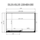 Душова кабіна DUSEL DSL191B+195B Black Matt 1200*800 двері розсувні, профіль чорний, скло прозоре - зображення 8
