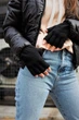 Перчатки Without Finger Woman Black 322307290 - изображение 2