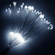 Светодиодная новогодняя гирлянда фейерверк на батарейках Springos 3D 100 LED CL0182 Cold White - изображение 6