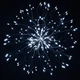 Светодиодная новогодняя гирлянда фейерверк на батарейках Springos 3D 100 LED CL0182 Cold White - изображение 7