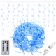 Вулична гірлянда бахрома Springos 20 м 500 LED Pilot CL506 Blue - зображення 7
