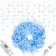 Вулична гірлянда бахрома Springos 12 м 300 LED + Flash CL0318 Blue - зображення 10